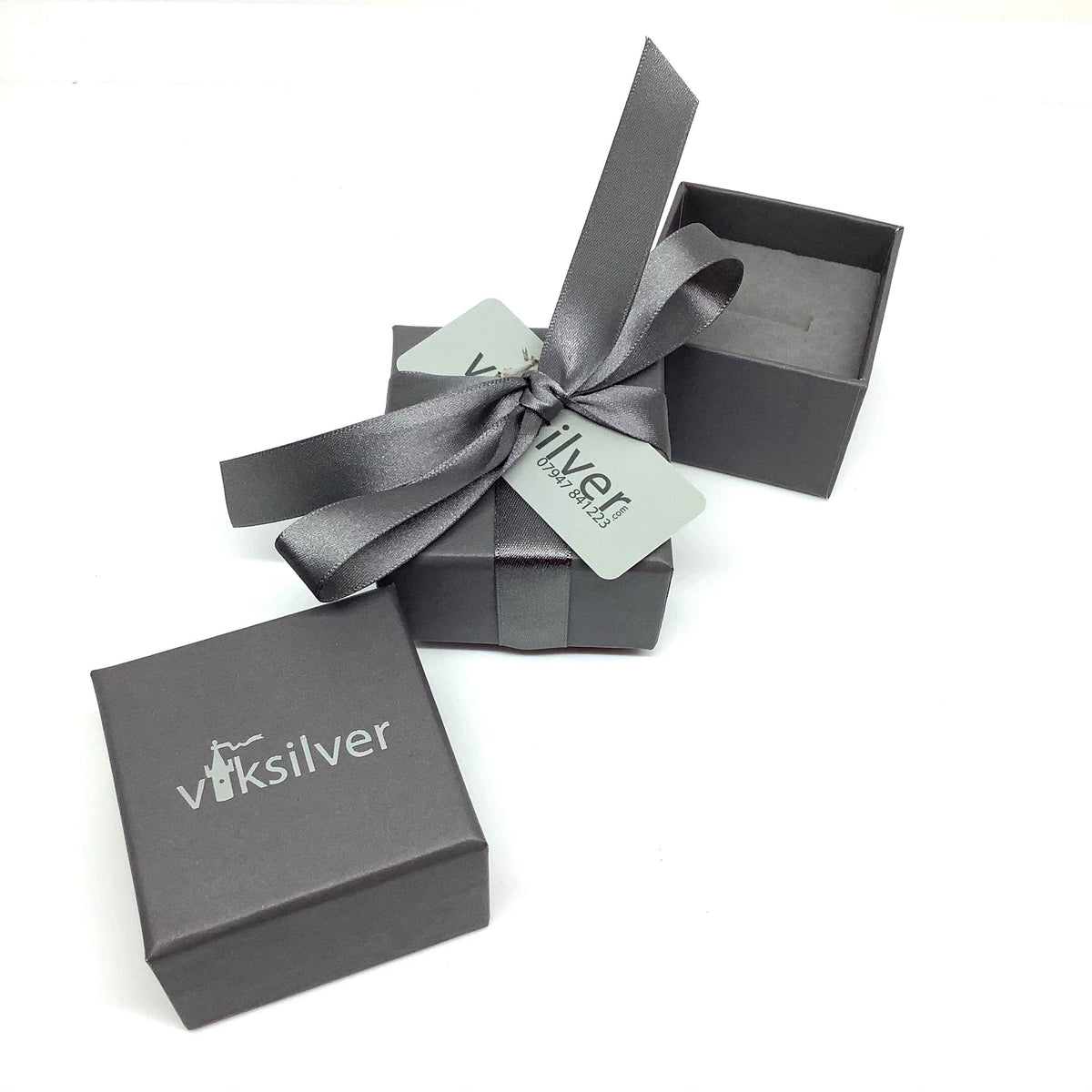Sterling silver cup of tea cufflinks